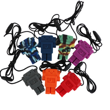 Load image into Gallery viewer, Robot Chew Pendant