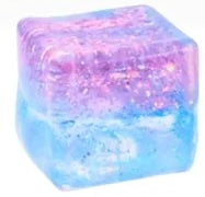 Load image into Gallery viewer, Squeeze Sugar Two-Tone Glitter Block
