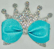 Load image into Gallery viewer, Princess Crown Bow
